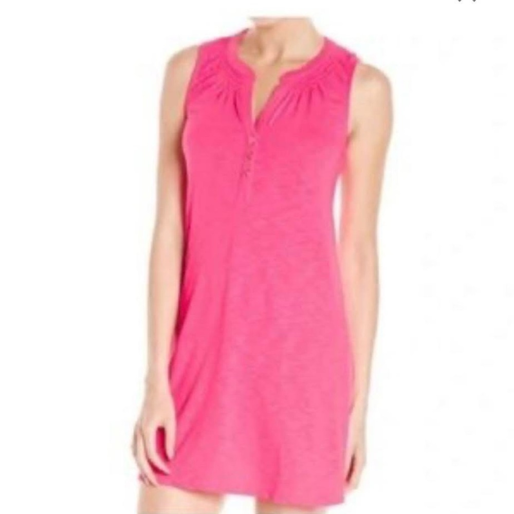 Lilly Pulitzer Vibrant Pink Sleeveless Dress